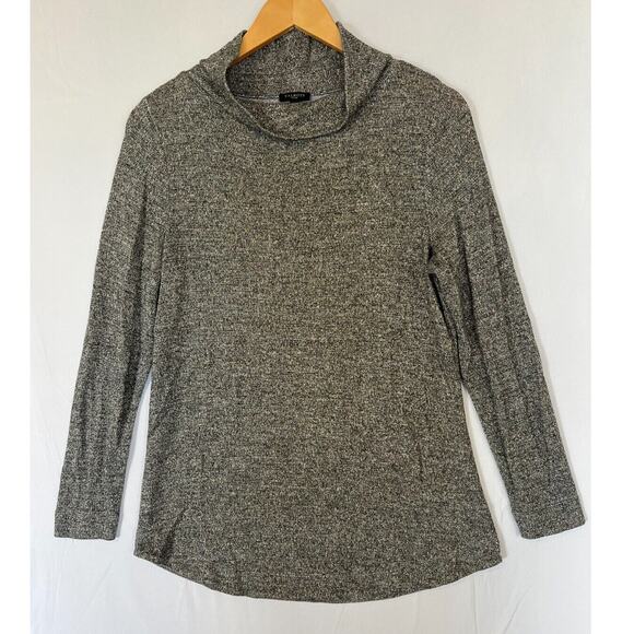 Talbots Metallic Sparkle Sweater Womens Size Medium Petite Lightweight Holiday - Picture 1 of 9